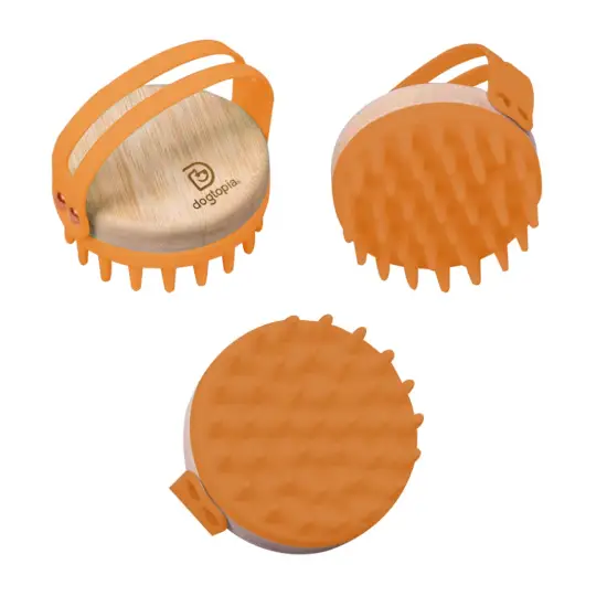 Cepillo Spa Redondo Naranja