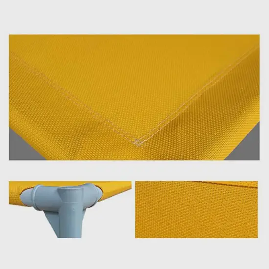 Cuna para perros elevada para interiores y exteriores, amarillo mediano, gris y azul grande y naranja