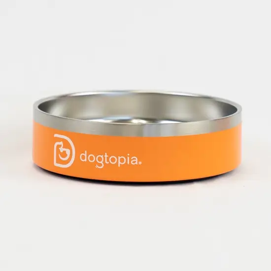 Bowl para perros naranja